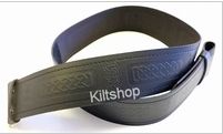 Embossed Leather Kilt Belt