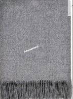 Plaid, Steel Lambswool Blanket