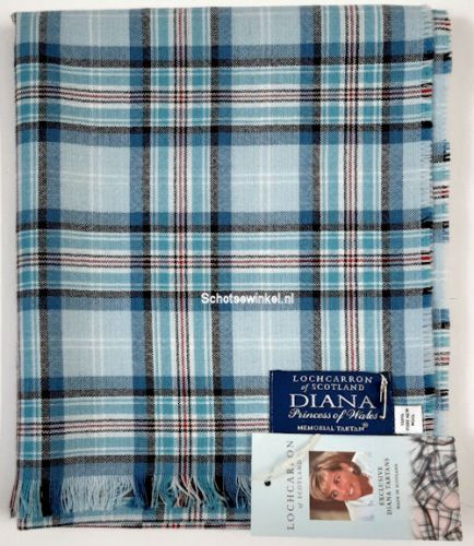 Shawl - Omslagdoek Memorial Tartan Diana
