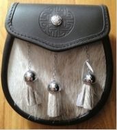 Celtic design half dress Sporran