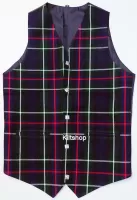 Waistcoat Mackenzie tartan 